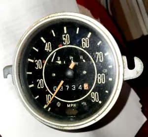 Vintage GENUINE V W Beetle VDO SPEEDOMETER FUEL ODOMETER 113957023D Germany - Picture 1 of 5
