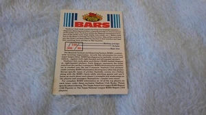 Carta Topps Stadium Club Bars, 1991 The Topps Company - Foto 1 di 2