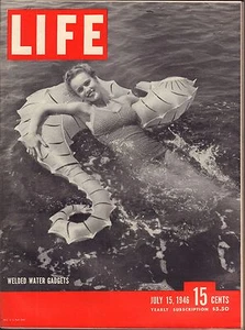 Life Magazine July 15 1946 Birthday Welded Water Gadgets VG 050216DBE2 - Imagen 1 de 1