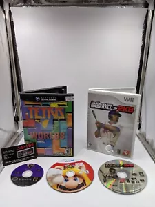 x5 Nintendo Gamecube Nintendo Wii Nintendo Wii U Video Game Lot AS IS FOR PARTS - Picture 1 of 10