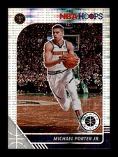 2019-20 NBA Hoops Premium Stock Silver Pulsar Prizm Michael Porter Jr. #51 ID: