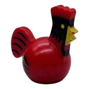 Vintage Fisher Price Play Family Farm #915 Red Rooster Replacement Toy - Picture 1 of 6