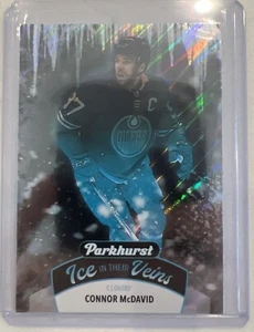 2021-22 UD Parkhurst Ice In Their Veins Connor McDavid - Picture 1 of 2