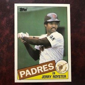 1985 Topps TIFFANY Traded Set JERRY ROYSTER #96T PADRES ** MINT ** HIGH GRADE **