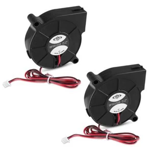 2pcs 5015 Blower Cooling Fan, 50mm x x 15mm Ball Bearing Fan 24V - Afbeelding 1 van 6