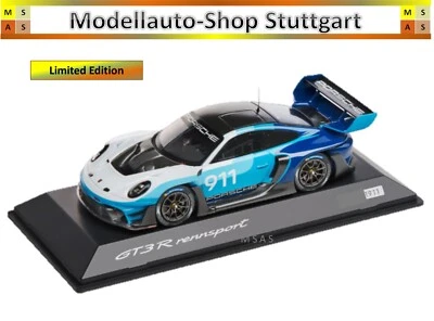 Porsche 911 GT3 R Rennsport – Blu - Edizione Limitata - Spark 1:43 - Nuovo - Immagine 1 di 2