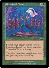 Skyshroud Claim  Nemesis MtG NM