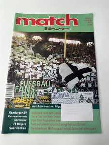 Match Live Fussball Ultra Hooligan Magazin #41 06/2000 Borussia Mönchengladbach - Bild 1 von 4