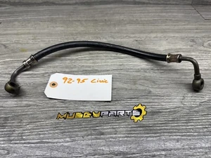 92 93 94 95 HONDA CIVIC FUEL GAS HOSE LINE PIPE OEM - FILTER TO FUEL RAIL - Picture 1 of 4