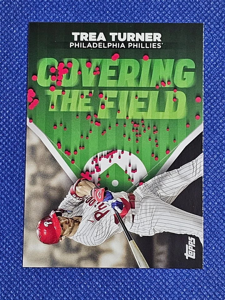 Trea Turner 2024 Topps Series 2 Covering the Field #CTF-25 - Image 1 of 1