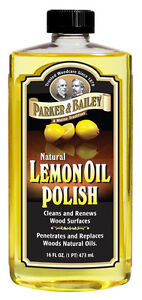 Parker & Bailey Guitar Lemon Oil Rosewood Fretboard Cleaner 16oz/473ml