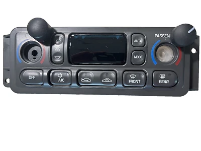 97 04 C5 Corvette Climate Control Face KIT  2025 NEW Design Lens, Buttons, Face - Image 1 of 4