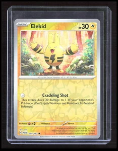 Elekid 059/182 Reverse Holo SV04: Paradox Rift Pokemon tcg Card CB-2-1-E-24 - Picture 1 of 7
