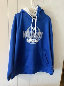 UNIV. of KENTUCKY WILDCATS UK Sweatshirt Drawstring Hoodie Mens XXL Blue - Picture 1 of 9