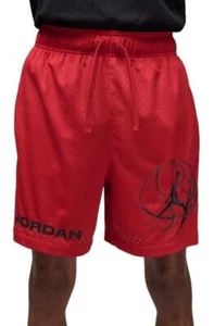 JORDAN DRI-FIT SPORT BC MESH SHORTS Red Sz M DZ0569-687 - Picture 1 of 6