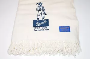 Pendleton Wool Fringed Throw Lap Blanket for Danner Boots 75th Anniversary - Picture 1 of 4