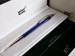Montblanc Starwalker Cool Blue Fountain Pen 14K M Nib - Picture 1 of 14