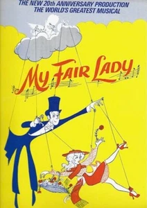 George Rose SIGNED! "My Fair Lady" Souvenir Program 1976 Christine Andreas - Picture 1 of 10