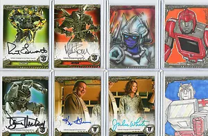 Transformers - autógrafo, boceto, disfraz y selección de tarjetas de utilería casi nuevo Breygent - Imagen 1 de 22