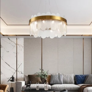 Glass Lamp Shop Ceiling Light Bar Chandelier Lighting Living Room Pendant Lights - Picture 1 of 5