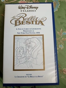 LA BELLA E LA BESTIA Il Film in Corso di Lavorazione (1991) VHS DISNEY 1ªED 9/93 - Foto 1 di 7