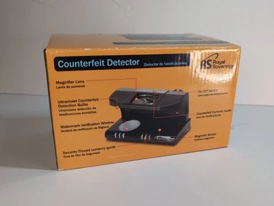 Detector de falsificaciones RS Royal Sovereign RCD-3 PLUS.  Foto 1 de 2