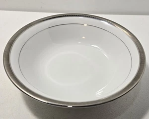 GORHAM RIDGEWOOD PLATINUM RIMMED 9" Vegetable BOWL - Picture 1 of 6