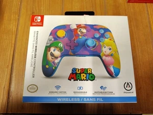 PowerA Rechargeable Wireless Controller for Nintendo Switch Color Splash Heroes - Picture 1 of 1