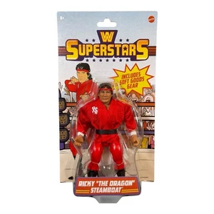 WWE Superstars Series 13 Ricky The Dragon Steamboat Retro 6 in action figure nuovo - Foto 1 di 4
