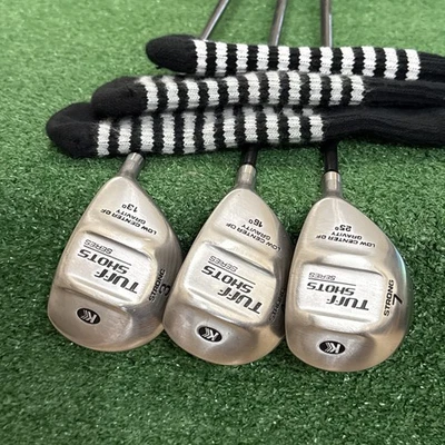 Juego de 3 piezas de madera Knight Tuff Shots 13° 3W, 16° 4W, 25° 7W, flexión intermedia, derecha Foto 1 de 4