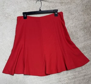 NWT LAUREN Ralph Lauren Skater Red Skirt 8 Lined Preppy Holiday Fit & Flare - Bild 1 von 8