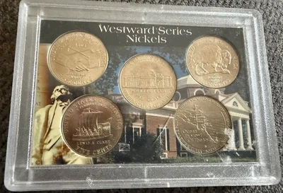 2004 - 2006 Westward Journey series 5- Coin Uncirculated Nickel Full Set - Image 1 of 2