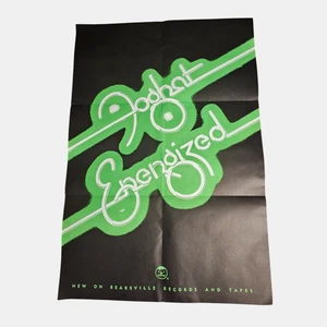 Foghat Energized 1974 Promo Poster 23x34 Bearsville Records Rock & Roll Advert - Picture 1 of 6