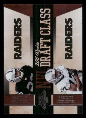 2011 Playoff Contenders Draft Class #18 Taiwan Jones/Denarius Moore - Image 1 of 2