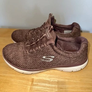 Skechers Women's Summits Sneaker Memory Foam Dusty Rose Size 7 Slip-on - Picture 1 of 5