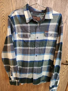 Orvis Heavy Flannel Herren Karo Shacket Taschen Hemdjacke Gr. XL - Bild 1 von 7