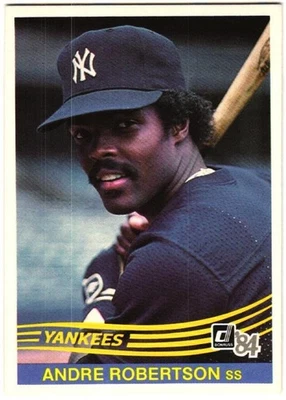 1984 Donruss - Andre Robertson #347 - Image 1 of 2