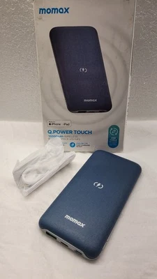 Banco de alimentación inalámbrico MOMAX 10000 mAh, banco de alimentación magnético 20 W PD #TX1114L Foto 1 de 4