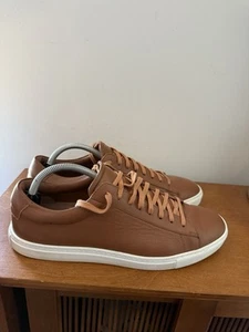 Oliver Cabell Low 1 Lion Herren Gr. US 10 EU 43 Braun Leder Sneaker Schuhe Italy - Bild 1 von 7