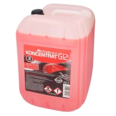 SAMETRUCK G12 Kühlerfrostschutz -80C 20L Rot Kühlflüssigkeit Konzentrat Antifreeze LKW PKW