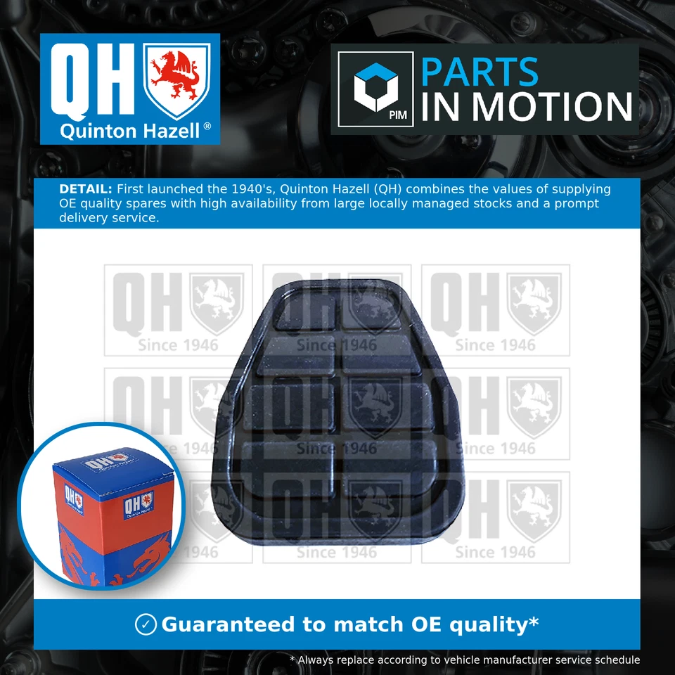 Almohadilla de pedal de embrague para transmisión manual SEAT CORDOBA 6K 93 a 02 QH 321721173 Foto 1 de 4