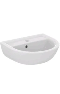 Lavabo de enjuague manual Armitage Shanks Sandringham 21 1 TH blanco 450 mm E893501 - Imagen 1 de 2