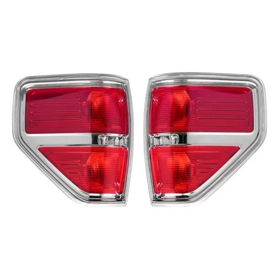 Rear Tail Lights Left+Right Fit For 2009-2014 Ford F150 F-150 Pickup Brake Lamps Foto 1 de 4
