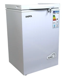 Haspol 2-in-1 Gefriertruhe 100L – Gefrierschrank & Kühlschrank – LED-Beleuchtung - Bild 1 von 11