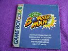 Pocket Bomberman  Manual / Instruction Booklet ONLY Gameboy Color