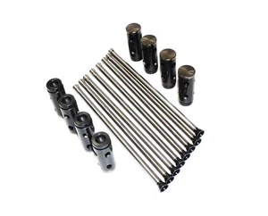 SET OF 8 PUSH RODS & CAM FOLLOWERS FOR THE MG TC TD TF & YA & YB SALOONS - Picture 1 of 1