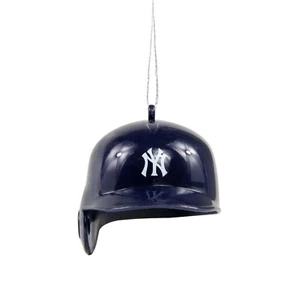 ADORNOS DE CASCO DE BATEO DE PLÁSTICO YANKEES DE NUEVA YORK - JUEGO DE 2 - Imagen 1 de 1