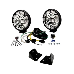 KC HiLiTES 97102 2 luces halógenas blancas de 6" todoterreno Kit para Jeep Wrangler 07-18 - Imagen 1 de 4