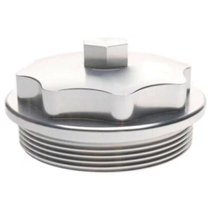 Billet Aluminum Fuel Filter Cap with O-ring for 00-03 Ford Excursion 7.3L V8 - Bild 1 von 5