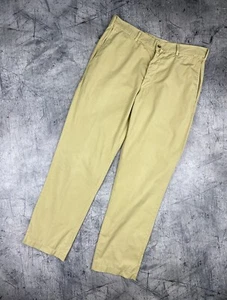 Burberry London Beige Casual Chino Comfort Fit Trousers Vintage Pants W32 - Picture 1 of 11